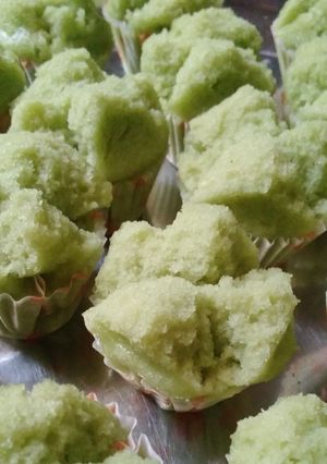 Foto resep Bolu kukus Pandan