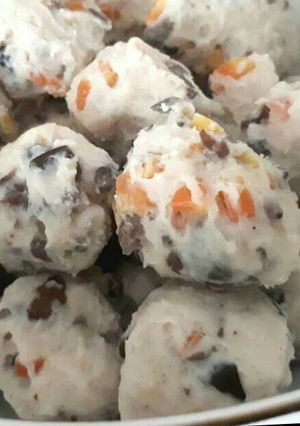 Foto resep Bakso Ayam Jamur Wortel (home made)