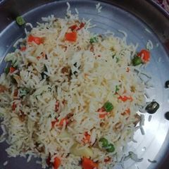 Red pepper fried rice A picture of Red pepper fried rice.