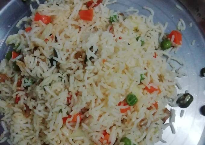 Easiest Way to Make Favorite Red pepper fried rice