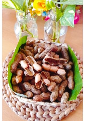 Foto resep Kacang Tanah Rebus irit Gas