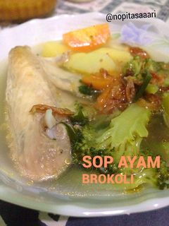 Foto resep Sop Ayam Brokoli