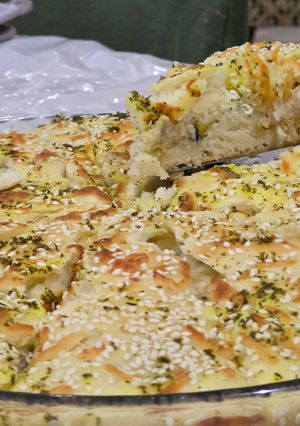 صورة لوصفة فطيرة الثلاث أجبان