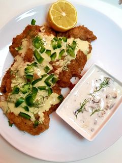 صورة لوصفة فيليه سمك بصوص الخردل