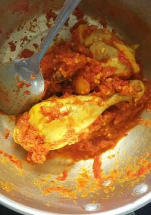 Foto resep Pepes Ayam di Kuali (tanpa daun)