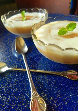 A picture of Layerd pudding.
