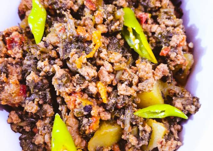 Recipe of Favorite Palak Qeema