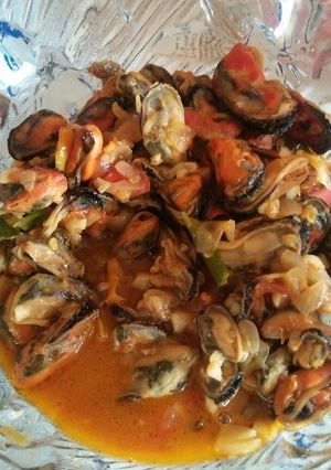 Foto resep Kerang saos padang