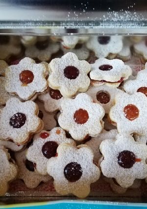 Linzervirág recept fotója