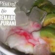 Es Pisang Ijo Homemade