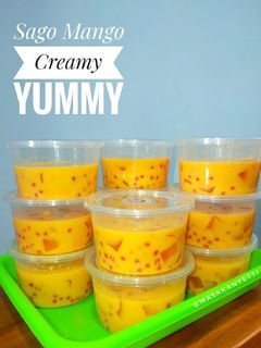 Foto resep Sago Mango Creamy Yummy