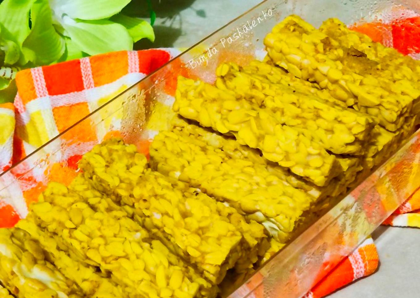 Tempe Ungkep Bumbu Ketumbar