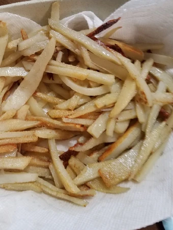 Easy Steps to Prepare Easy homemade french fries the Delicious Can spoil the tongue