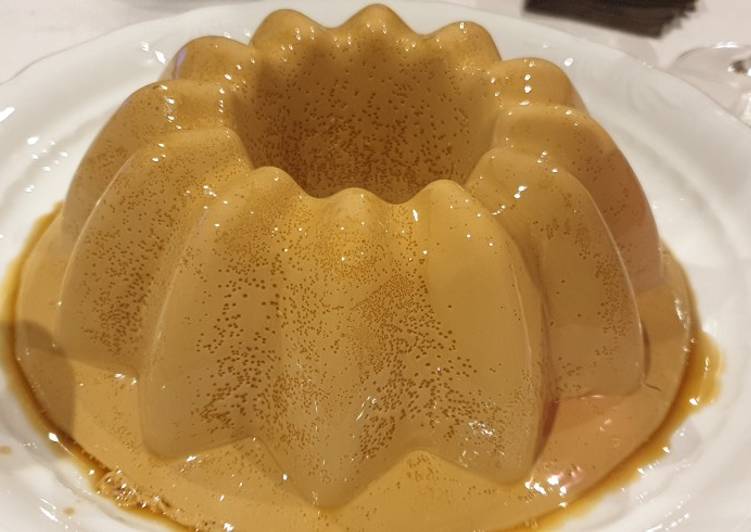 Flan de café