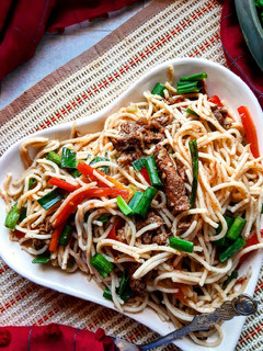 A picture of Chowmein.