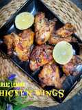 Garlic Lemon Chicken Wings