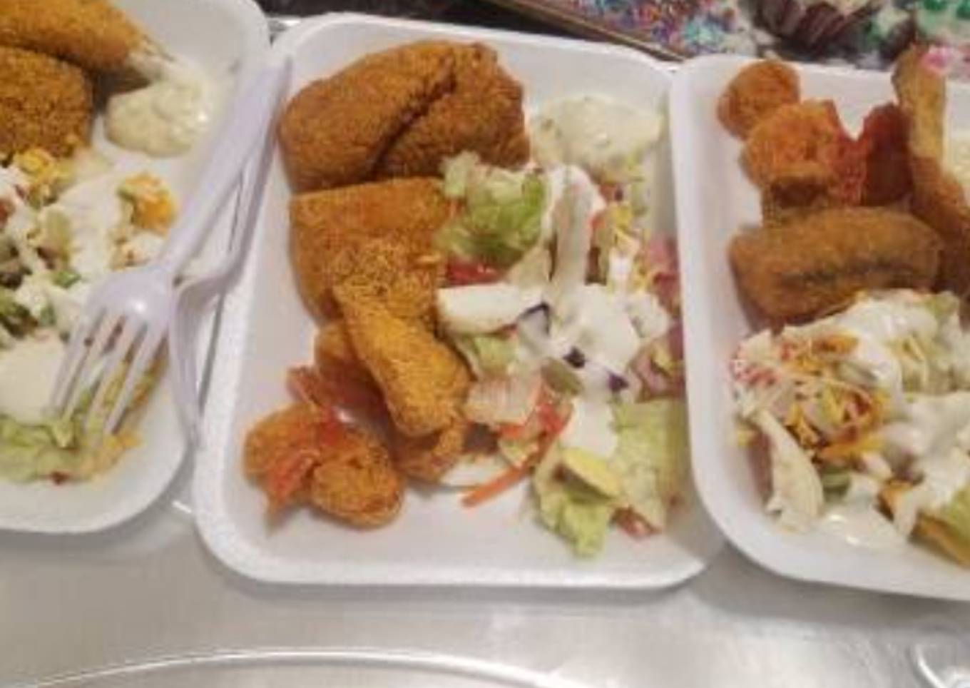 Red snapper salad