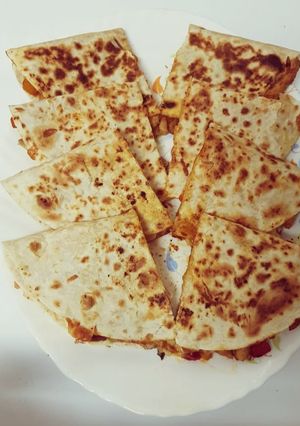 صورة لوصفة كاساديا الدجاج 🍗😋
