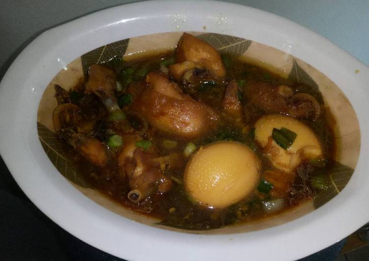 Semur ayam telur jahe