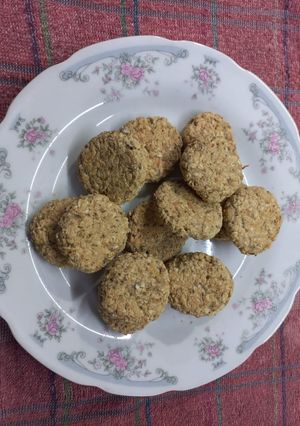 Una foto de Galletas saludables de limón, avena y semillas