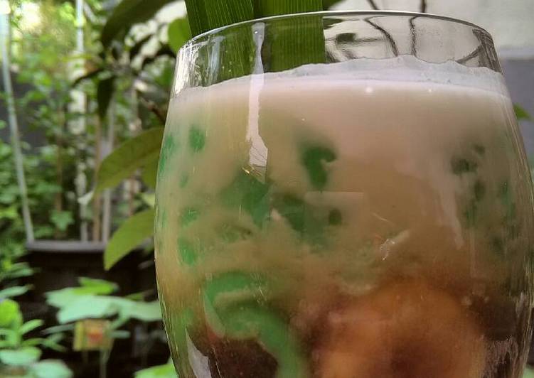 Cara Gampang Mengolah Es Dawet Nutrijell (cendol simpel) Cepat