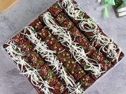 Gambar brownies cokelat sprinkle