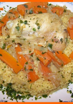A picture of Lightened-Up Chicken with Carrots.