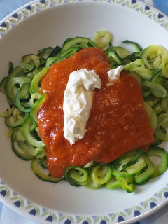 Foto di Spaghetti di zucchine con pomodoro e Philadelphia