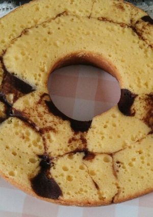 Foto resep Bolu motif "panggang" 3 telur