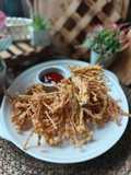 Cendawan Enoki Goreng Rangup