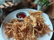 Gambar enoki goreng