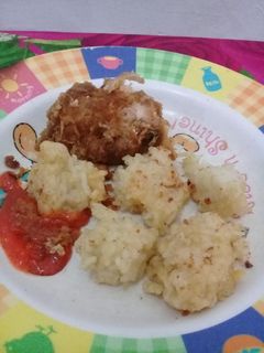 Foto resep Bakwan nasi lezatos