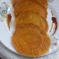 A picture of Besan cheela.