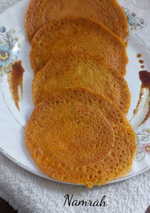 A picture of Besan cheela.