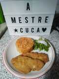 Filetes de pescada panados