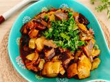 حمسة كوسا و باذنجان بالزيت