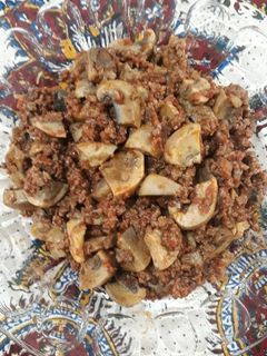 عکسی از دستور خوراک قارچ،