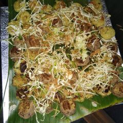 A picture of Chupati Tikki.