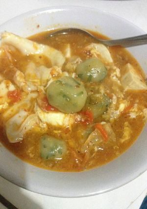 Foto resep Cilok kuah pedes pol
