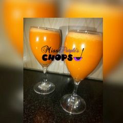 A picture of Carrot juice🍸.