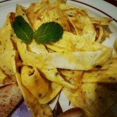 Low Carb Egg Noodles💛🍝 A picture of Low Carb Egg Noodles💛🍝.