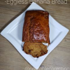 Eggless banana bread 🍞 A picture of Eggless banana bread 🍞.