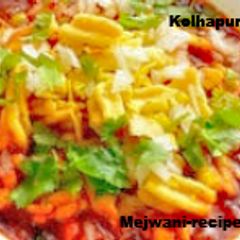 Spicy Kolhapuri Misal Pav A picture of Spicy Kolhapuri Misal Pav.