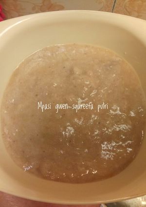 Foto resep Nasi tim ikan kembung 6m+
