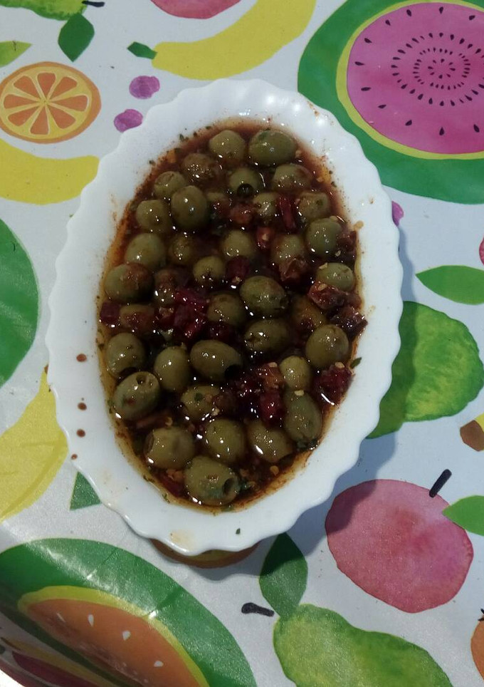 Una foto de Aceitunas picantes