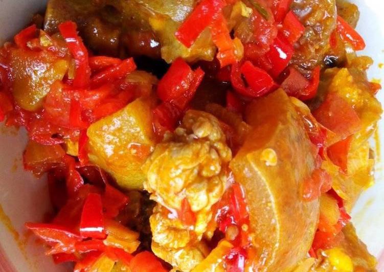 Steps to Prepare Great Peppered cow skin Cooking Basics for Newbies