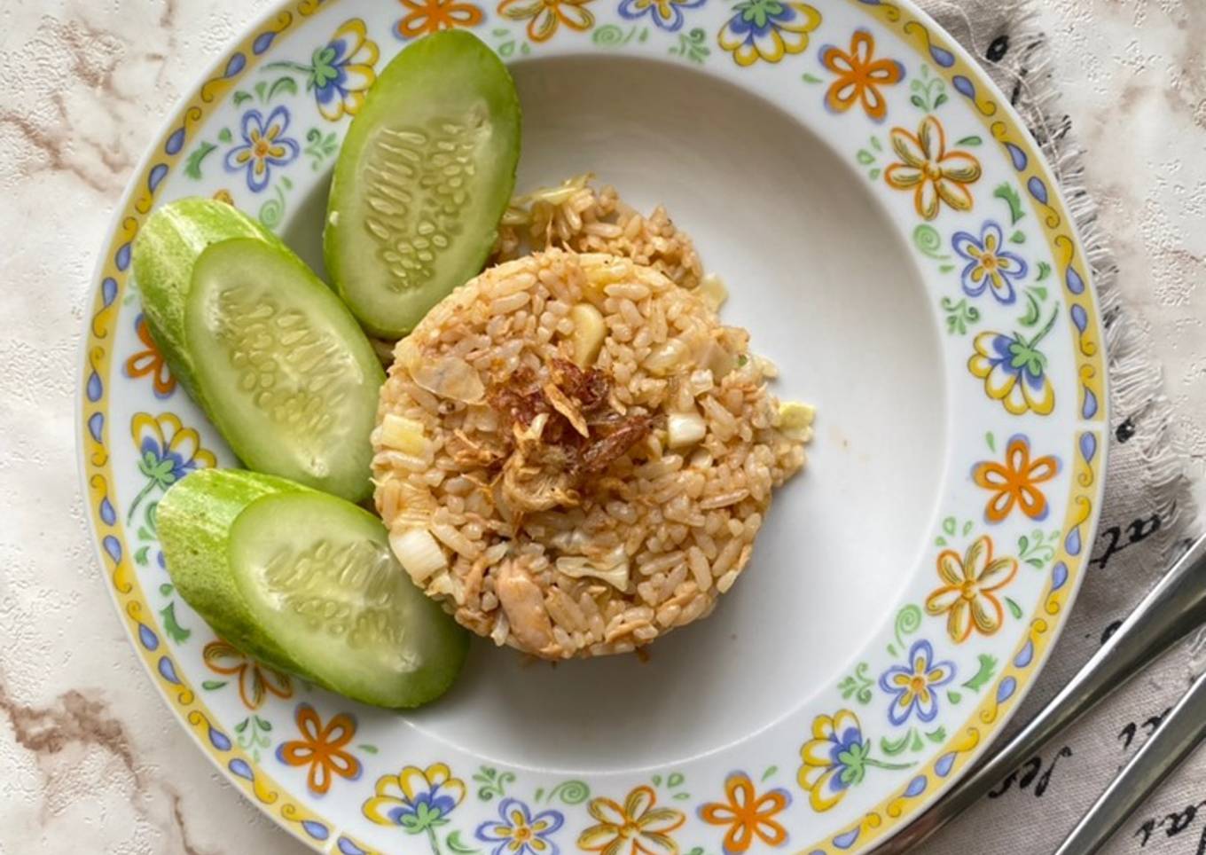 Nasi Goreng Tuna Praktis