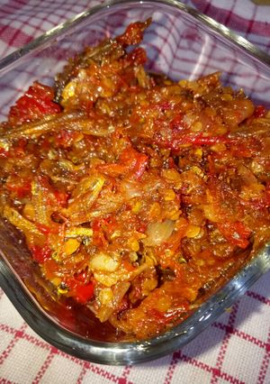 Foto resep Sambal / Sambel Teri Simpel awet seminggu suhu ruang