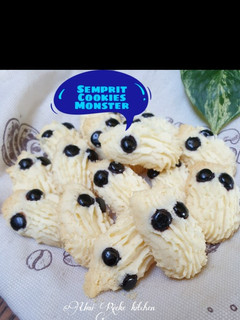 Foto resep Semprit Cookies Monster