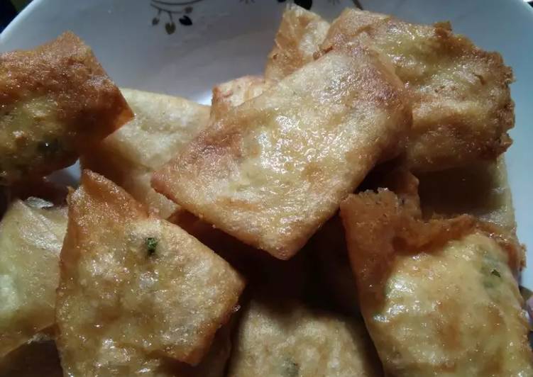 Tahu gulung ala ala